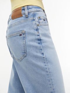 Sophie Low Rise Straight Faded Jeans — Blue 3