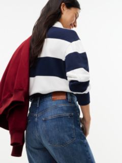 Mia Mid Rise Relaxed Straight Jeans — Denim 5
