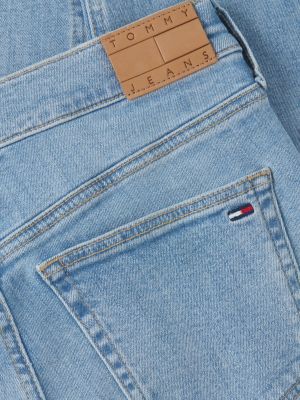 denim nora mid rise skinny faded jeans for women tommy jeans