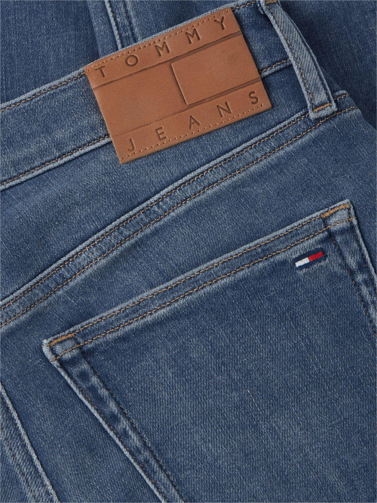 Nora Mid Rise Skinny Whiskered Jeans — Blue