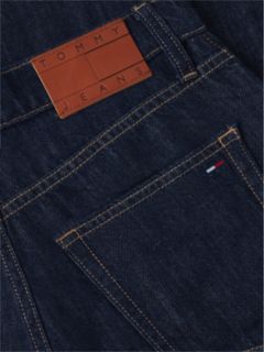 Claire High Rise Wide Jeans With Linen — Blue 6