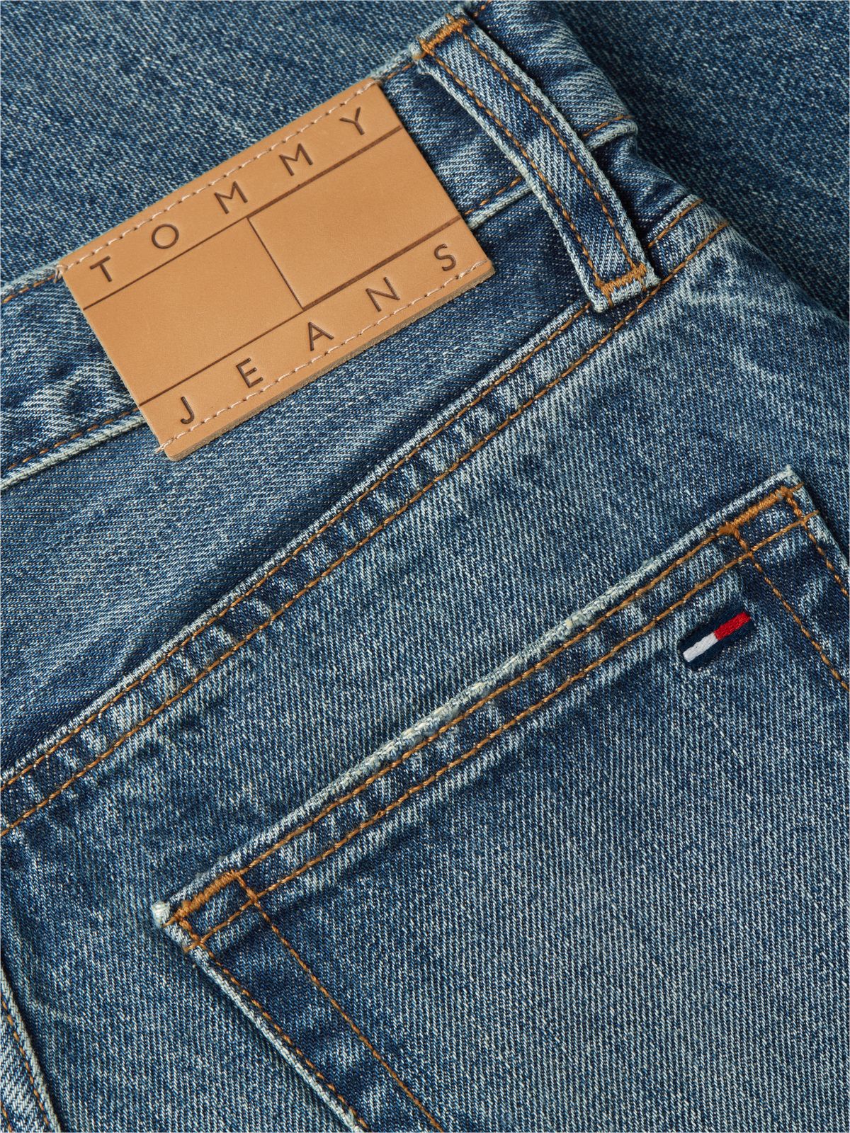 Claire High Rise Wide Distressed Jeans — Blue