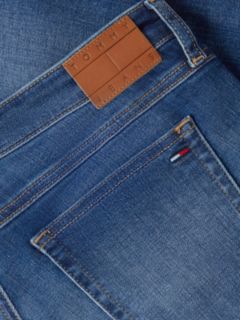 Sophie Low Rise Skinny Faded Jeans — Blue 6