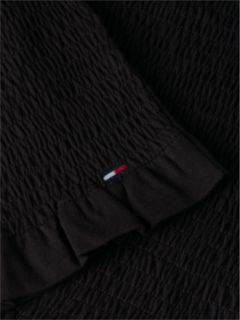Smock Slim Strap Top — Black 6