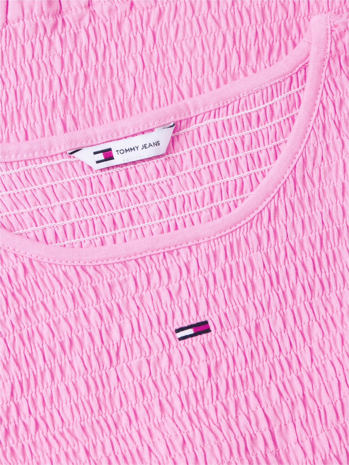 Smock Slim Tank Top — Pink
