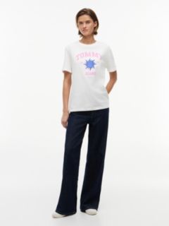 Logo Graphic Relaxed T-Shirt — White 2