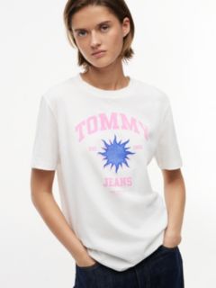 Logo Graphic Relaxed T-Shirt — White 3