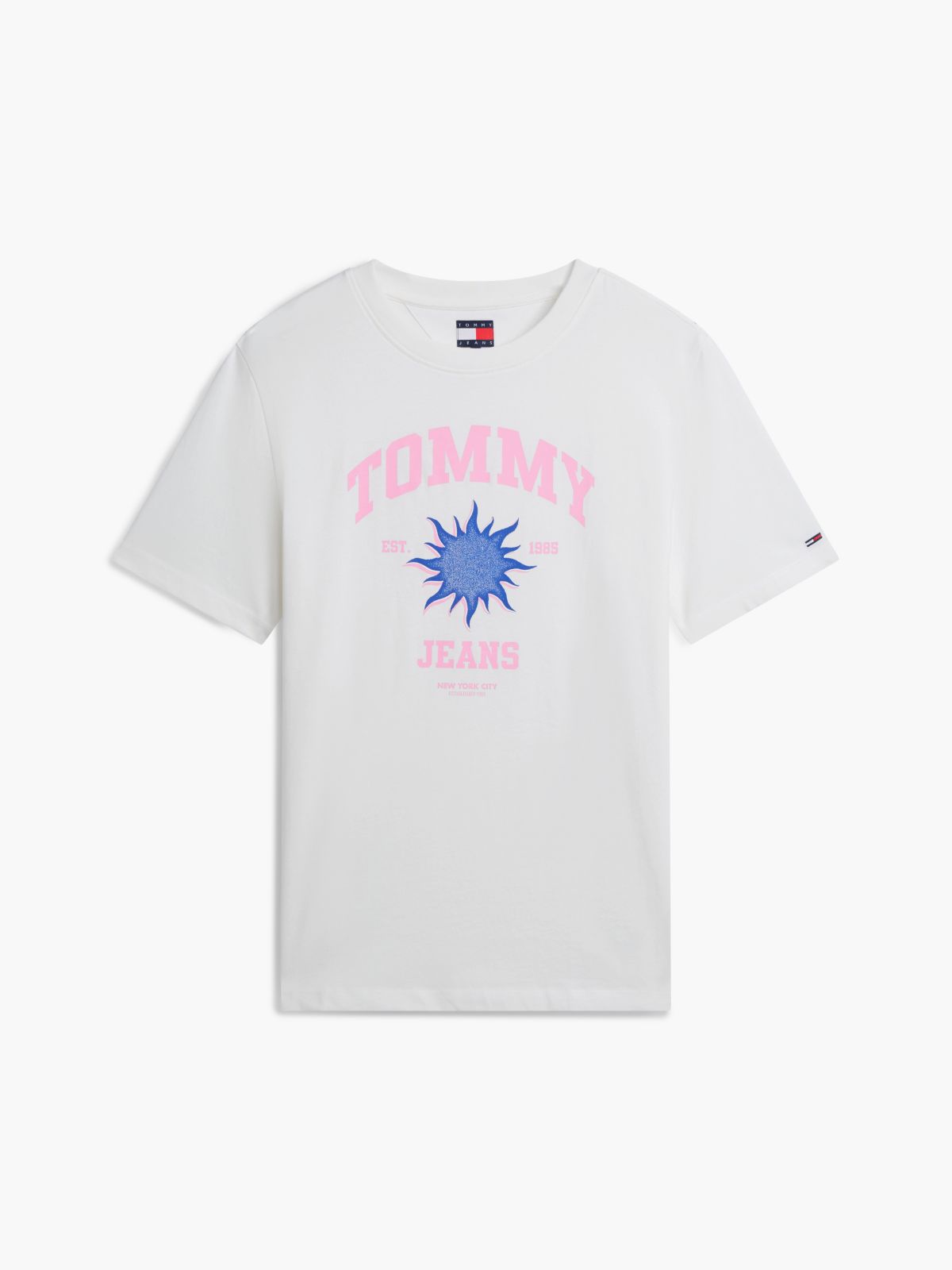 Logo Graphic Relaxed T-Shirt — White
