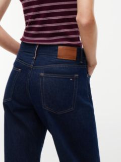 Kira Selvedge Mid Rise Straight Jeans — Denim 5