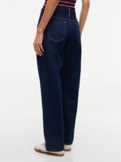 Kira Selvedge Mid Rise Straight Jeans — Denim 7