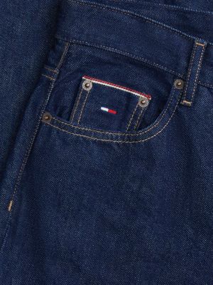 denim kira selvedge mid rise straight jeans for women tommy jeans