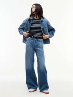 Claire High Rise Wide Pocket Jeans — Denim 2