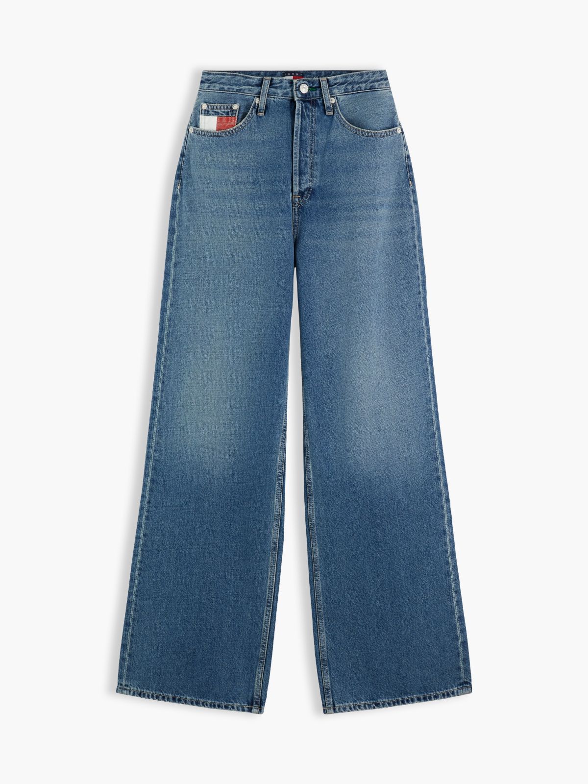 Claire High Rise Wide Pocket Jeans — Denim