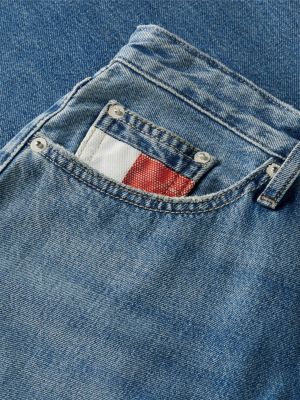 denim claire high rise wide pocket jeans for women tommy jeans