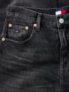 Mom High Rise Tapered Black Jeans — Denim 8