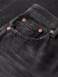Mom High Rise Tapered Black Jeans — Denim 9