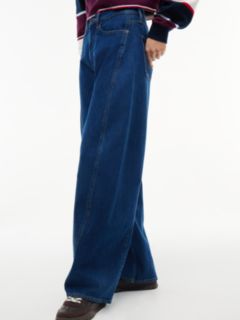 Ella High Rise Barrel Jeans — Denim 4