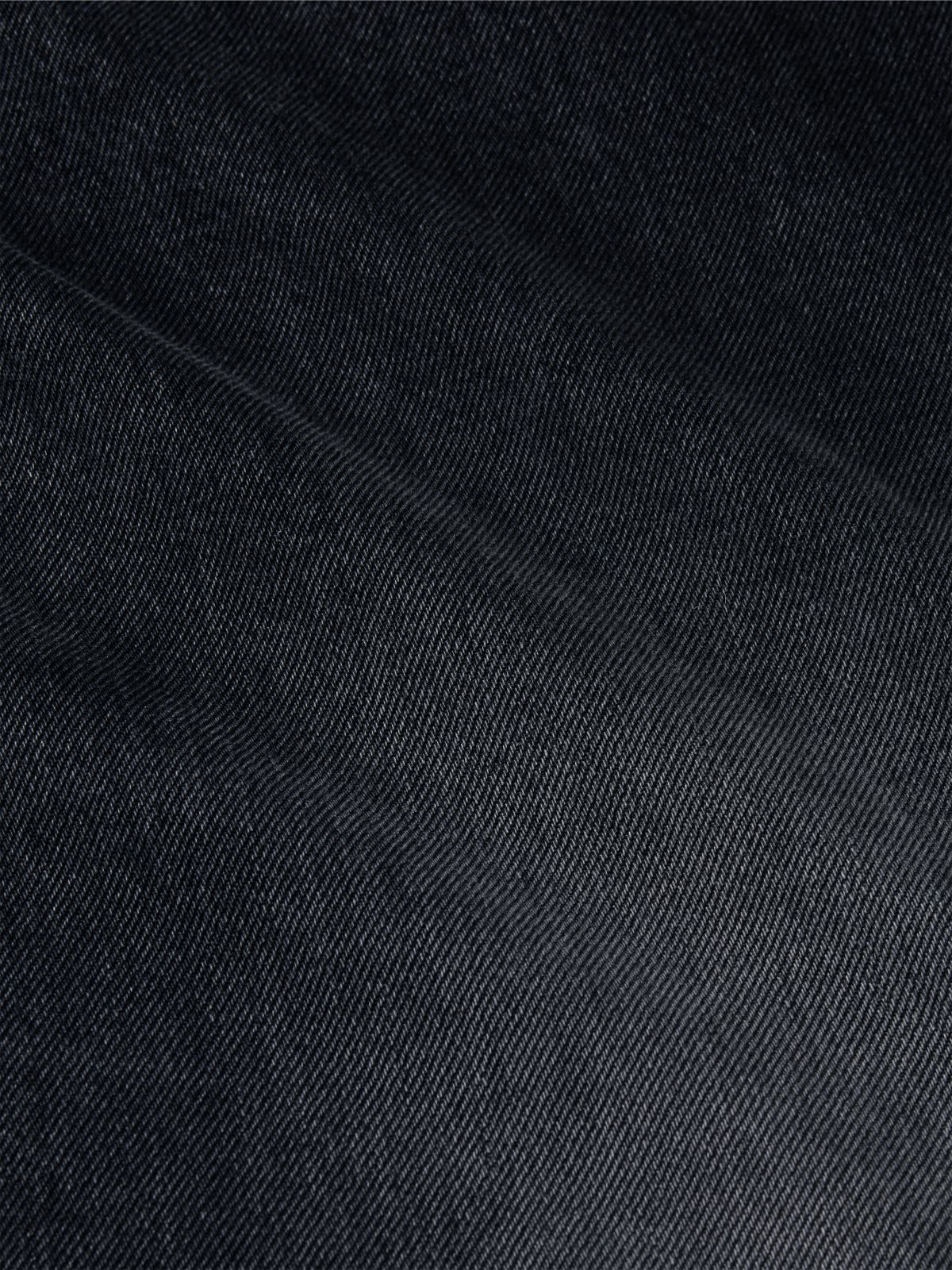 Charlie Mid Rise Loose Black Jeans — Denim