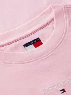 Classic Logo Slim Long Sleeve T-Shirt — Pink 6