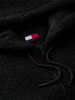 Teddy Fleece Zip-Thru Hoody — Black 6
