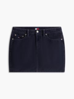 Corduroy Mini Skirt — Blue 5