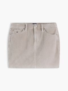 Corduroy Mini Skirt — Grey 5