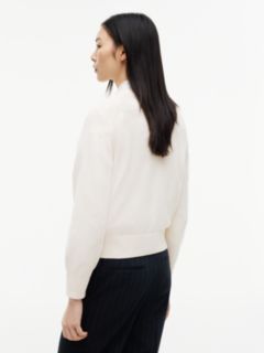 Tommy Flag Relaxed Crew Neck Jumper — White 4