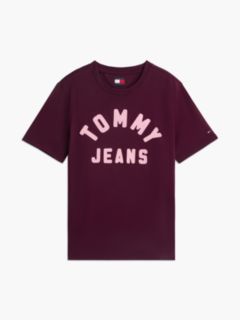 Textured Logo Relaxed Jersey T-Shirt — Purple 5