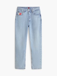 Mom High Rise Tapered Jeans — Blue 6
