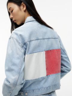 Vintage Relaxed Denim Trucker Jacket — Blue 3