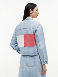 Vintage Relaxed Denim Trucker Jacket — Blue 5