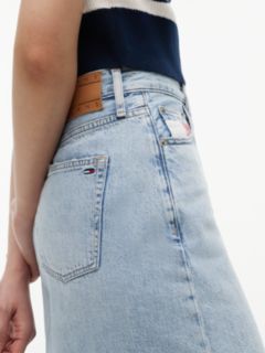 Claire Vintage Denim Mini Skirt — Blue 3