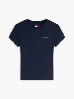 Logo Slim Jersey T-Shirt — Blue 5