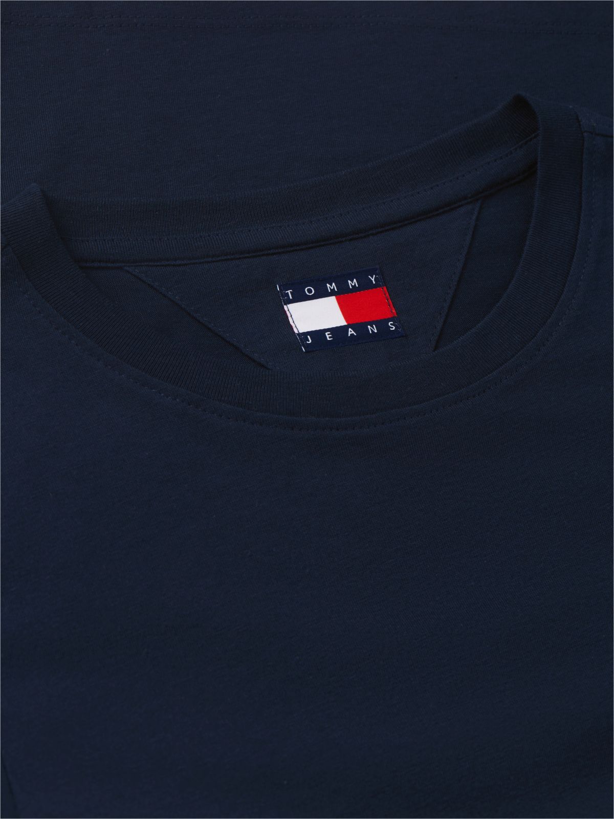 Logo Slim Jersey T-Shirt — Blue