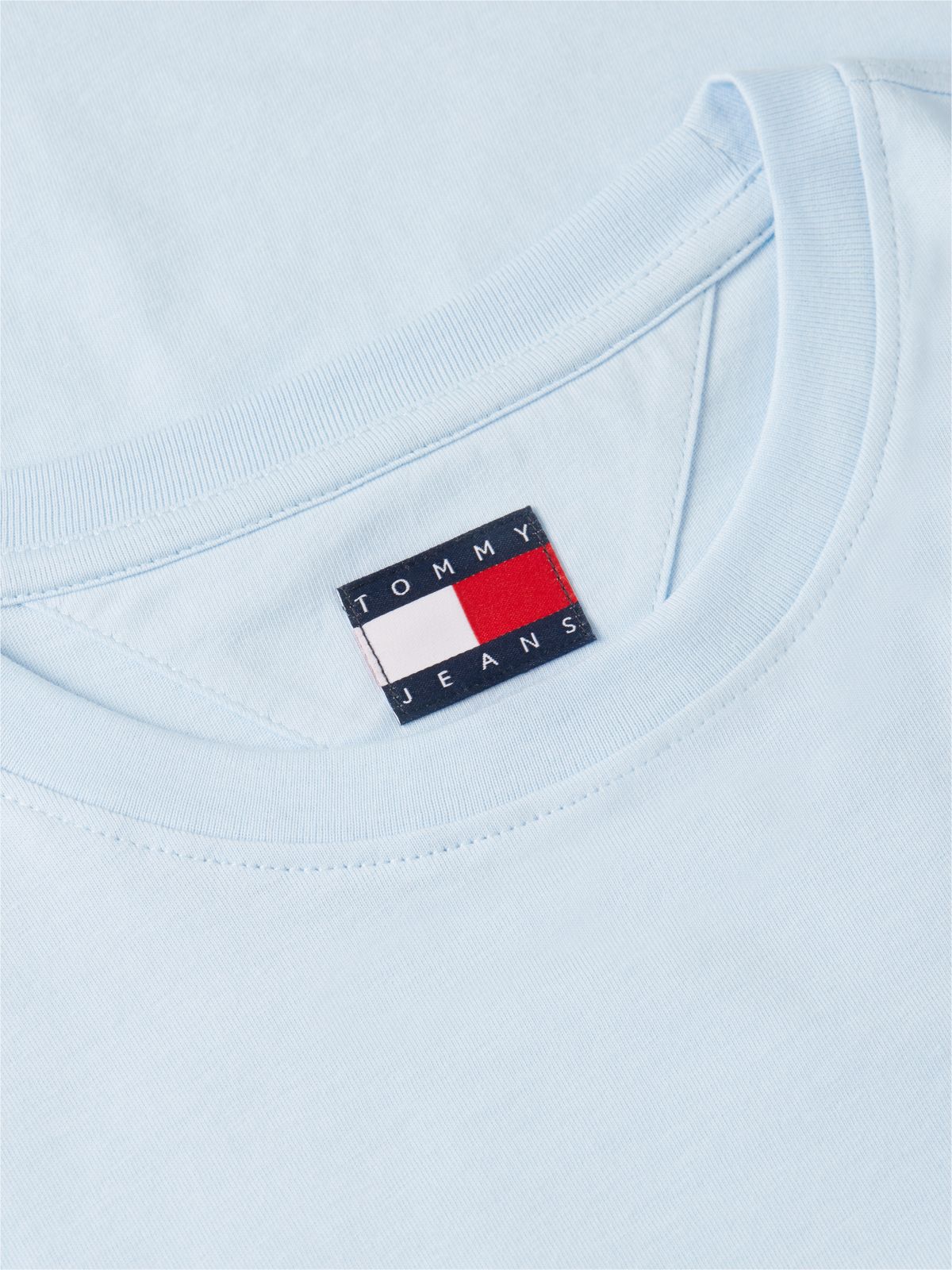 Logo Slim Jersey T-Shirt — Blue