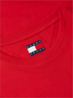 Logo Slim Jersey T-Shirt — Red 6
