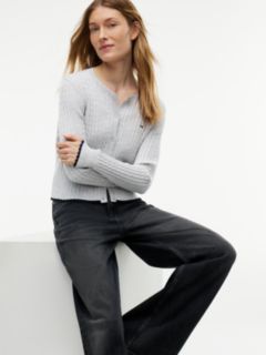 Claire High Rise Wide Black Jeans — Denim 4