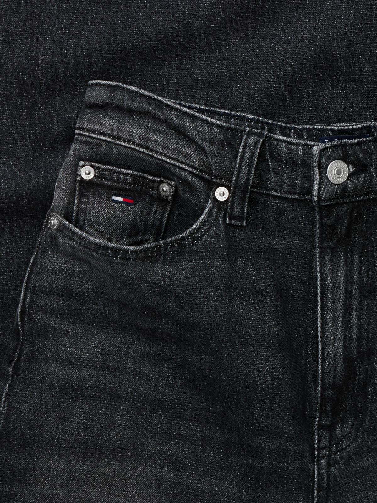 Claire High Rise Wide Black Jeans — Denim