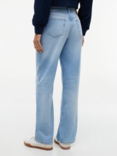 Sophie Low Rise Straight Jeans — Denim 7