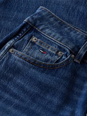 jeans sia bootcut a vita bassa sbiaditi denim da donne tommy jeans