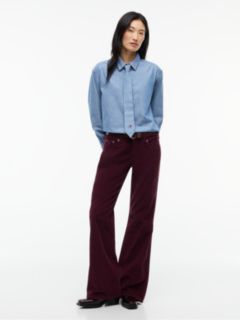 Chambray Tie Shirt — Denim 2
