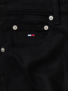 Mom High Rise Tapered Black Jeans — Denim 9