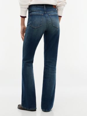 denim sylvia high rise bootcut faded jeans for women tommy jeans