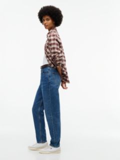 Mom High Rise Tapered Jeans — Denim 3