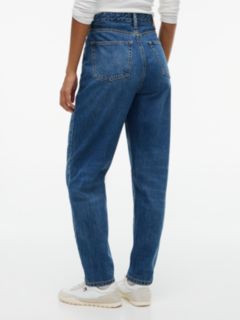 Mom High Rise Tapered Jeans — Denim 6