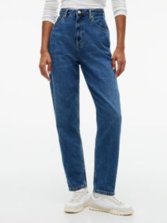 Mom High Rise Tapered Jeans — Denim 1