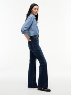 Sylvia High Rise Bootcut Faded Jeans — Denim 3