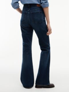 Sylvia High Rise Bootcut Faded Jeans — Denim 6