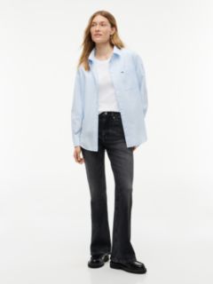 Sylvia High Rise Bootcut Black Jeans — Denim 2