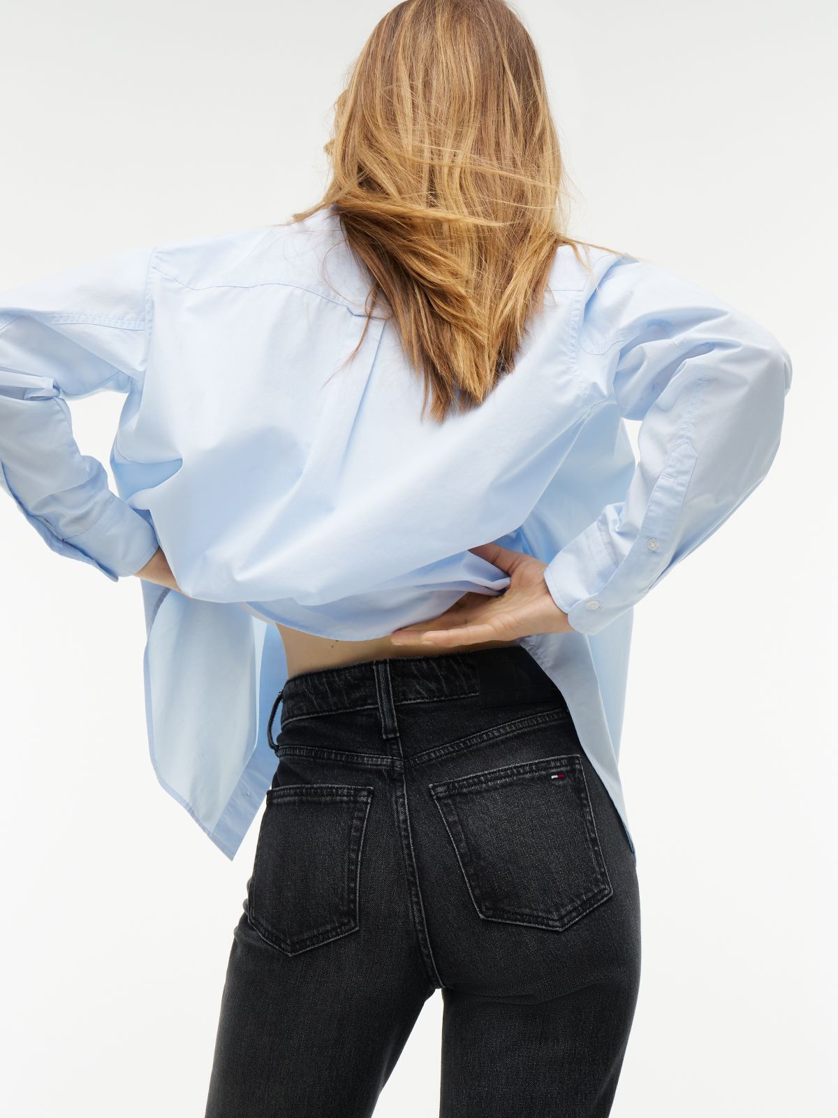 Sylvia High Rise Bootcut Black Jeans — Denim